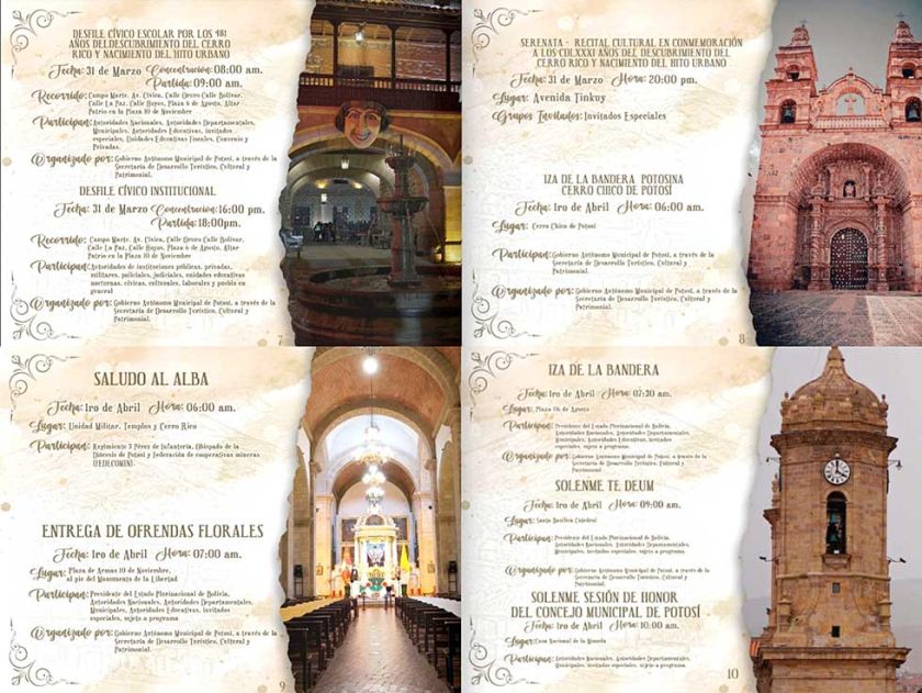 Hoy inician los actos en conmemoración del  nacimiento de Potosí