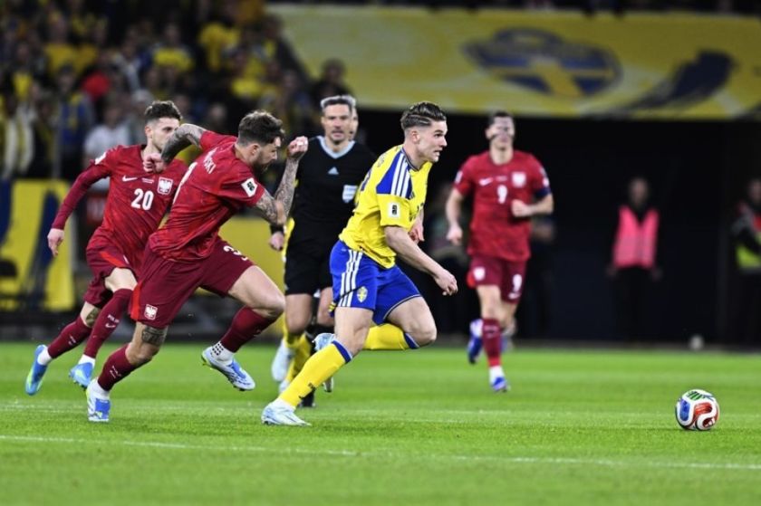 Suecia aparta del Mundial a la Polonia