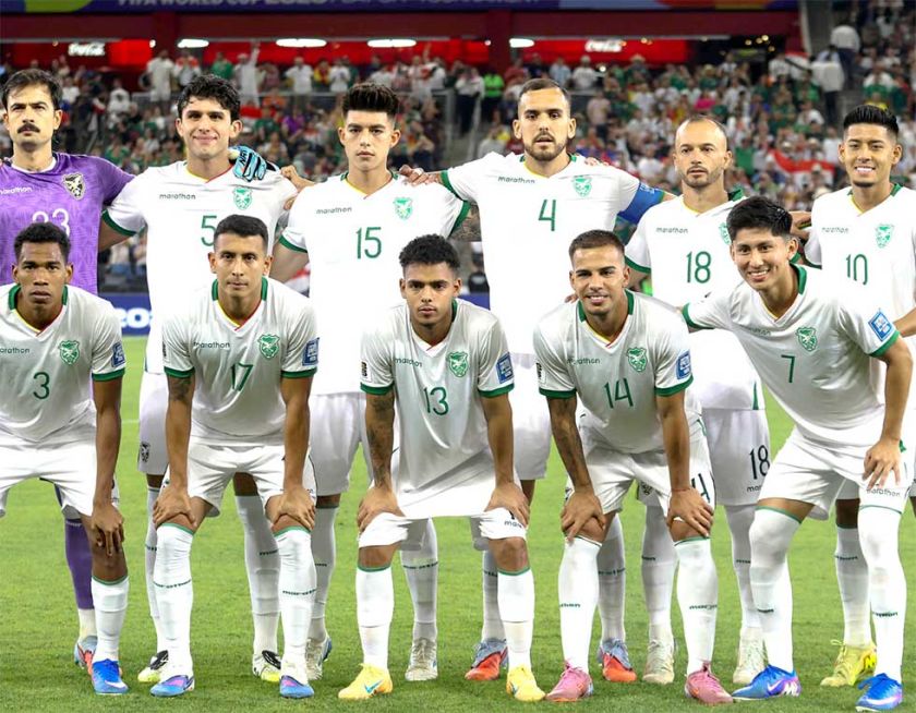 Bolivia, en el puesto 76  del ranking de la FIFA