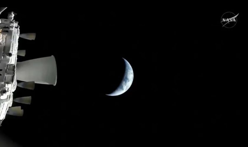 Publican las primeras fotos de la Tierra logradas por la misión Artemis II rumbo a la Luna