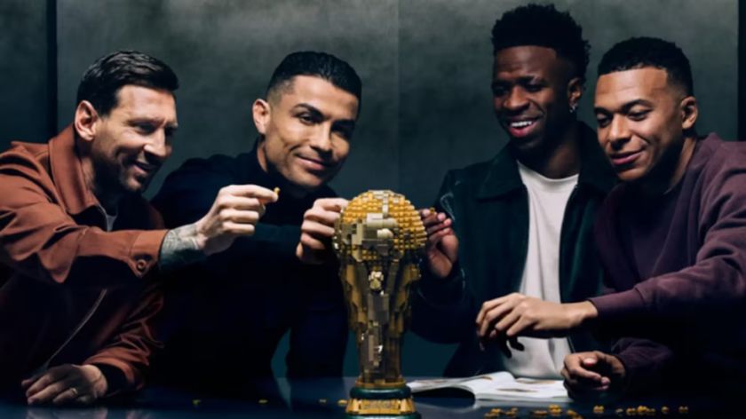 Messi, Cristiano, Vinicius y Mbappé protagonizan el nuevo anuncio de Lego sobre el Mundial 2026