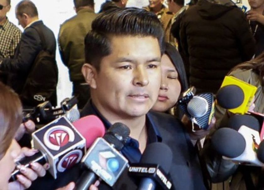 Senador Wilder Veliz acude a la CIDH y pide medidas cautelares por la segunda vuelta en La Paz