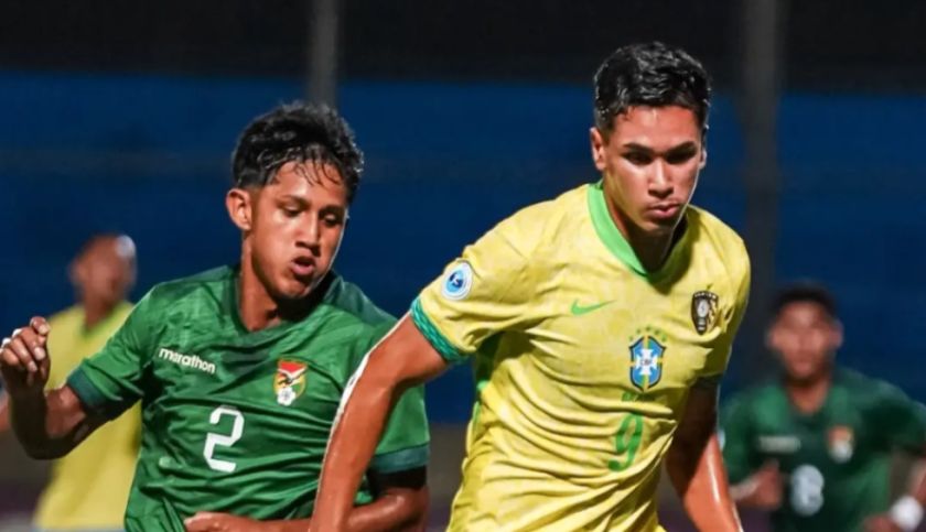 Bolivia Sub-17 cae ante Brasil en su debut en el Sudamericano