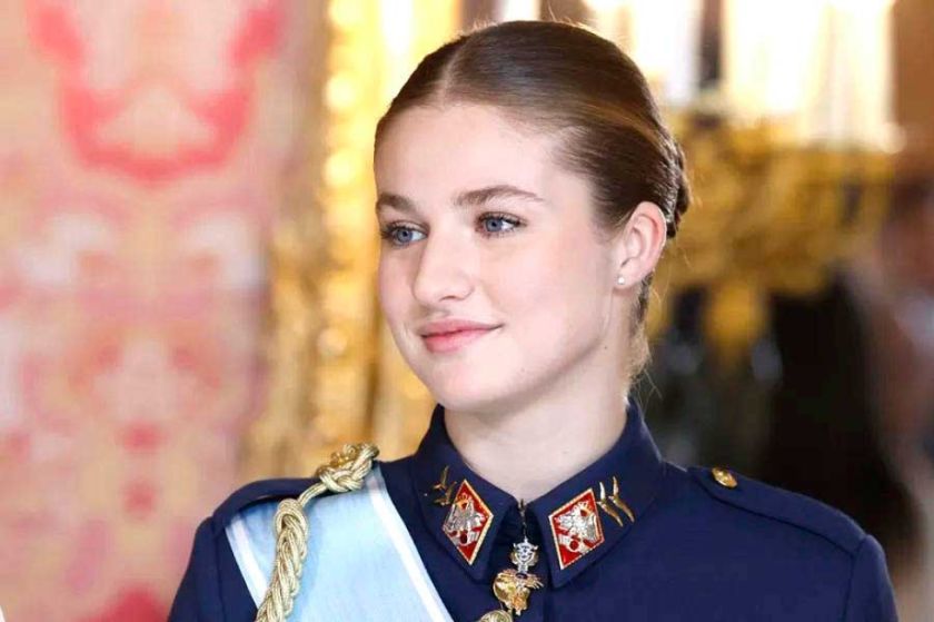 La princesa Leonor de España ultima su formación militar 