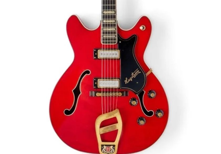 Subastan en Nueva York la guitarra rojo cerezo del ‘Rey del Rock’ Elvis Presley
