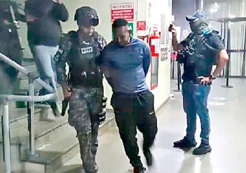 Envían a distintas cárceles  a colombianos capturados 