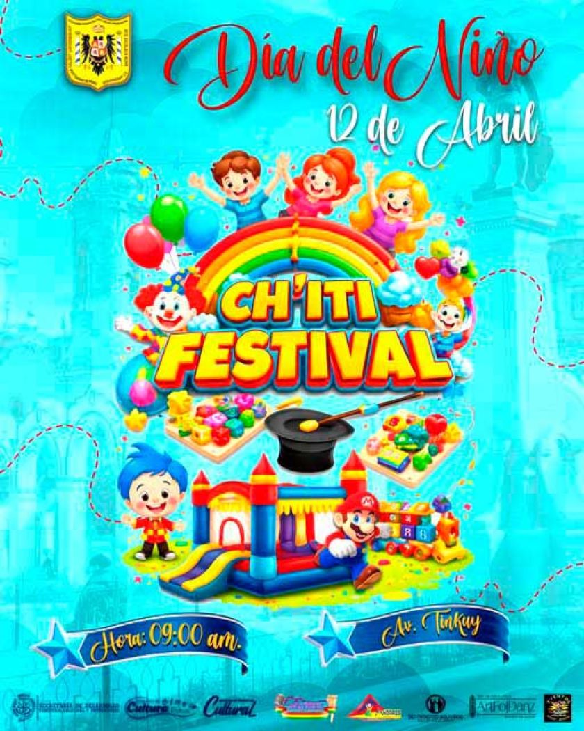Alcaldía organiza actividades recreativas por el Día del Niño