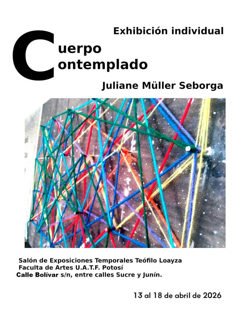 Juliane Müller expone hoy "Cuerpo Contemplado"