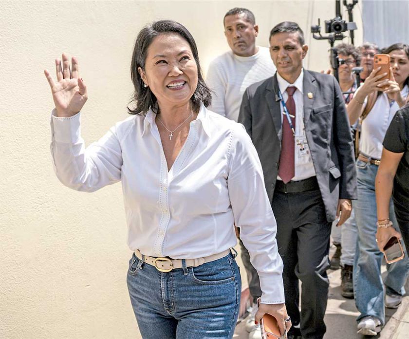 Keiko Fujimori, cuarta vez en segunda vuelta electoral
