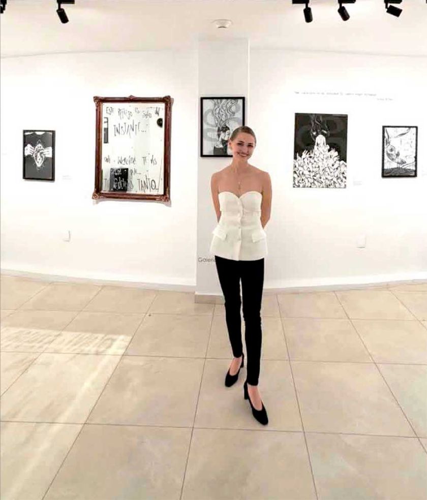 Geraldine Csapek expondrá obras en la Casa de Moneda