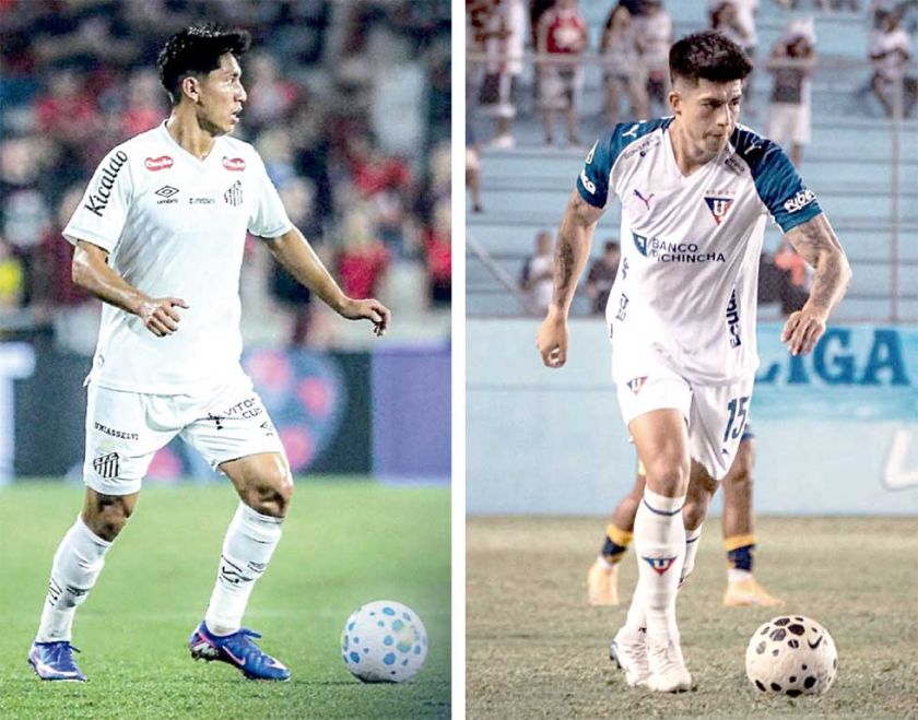 Dos bolivianos en la Copa 