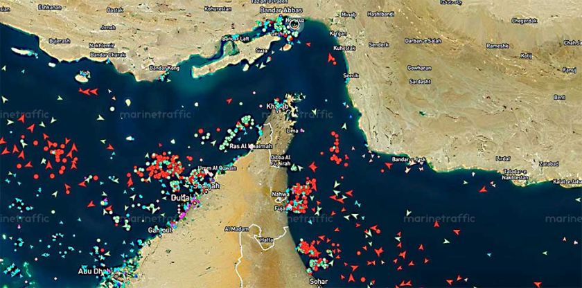 Irán anuncia el cierre del estrecho de Ormuz