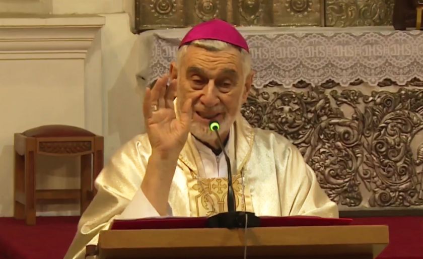 Obispo Gualberti exhorta a vivir la fe con solidaridad