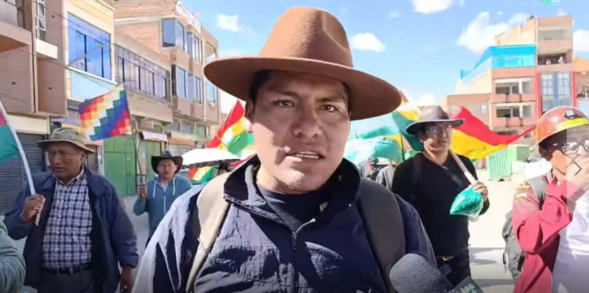 Yahuasi continúa con la marcha hacia La Paz
