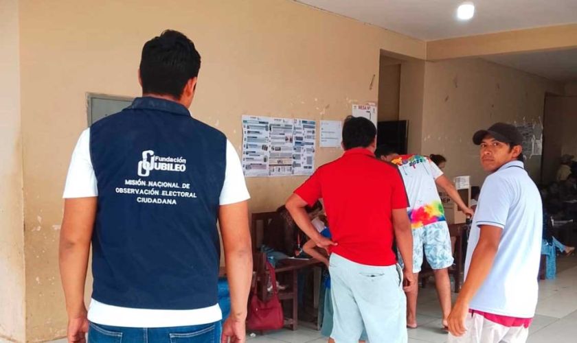 Segunda Vuelta: Jubileo reporta normalidad en la votación 