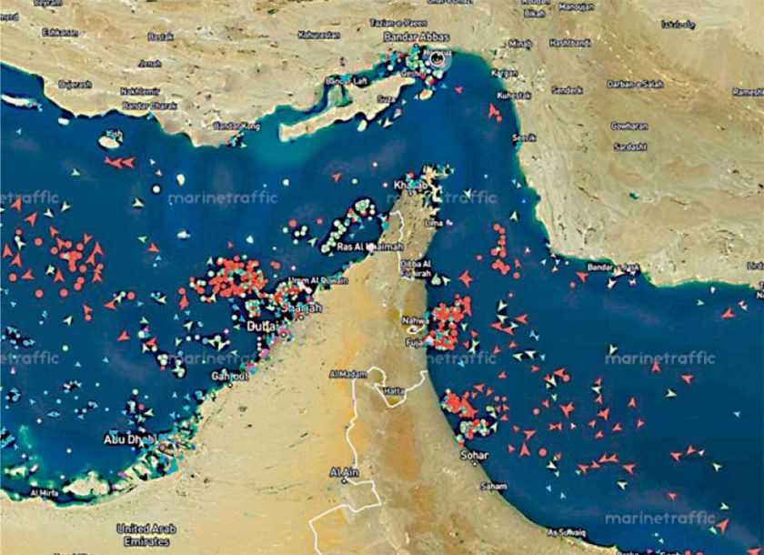 EEUU intercepta barco iraní en bloqueo naval