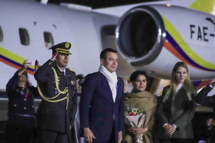 Daniel Noboa impone toque de queda nocturno en Ecuador