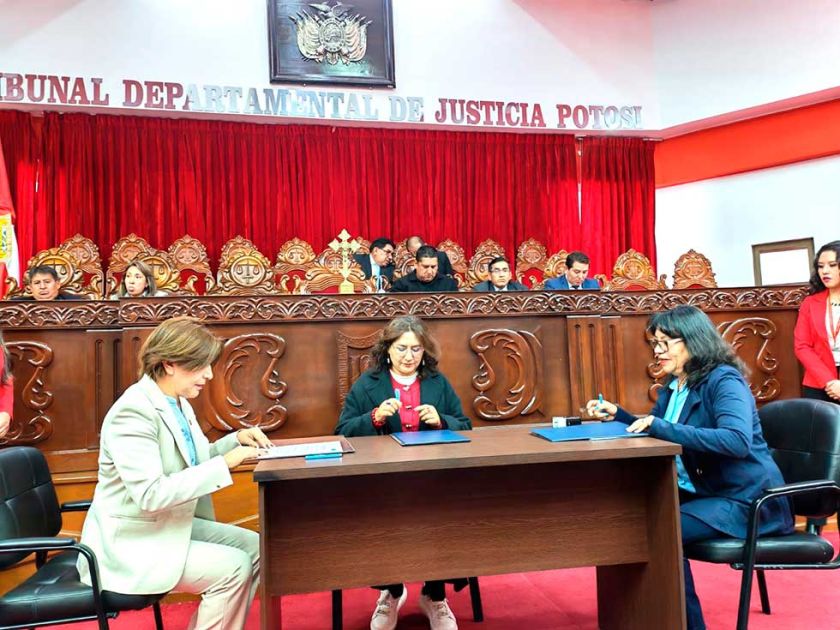 Convenio busca reforzar labor judicial en temas de minoridad