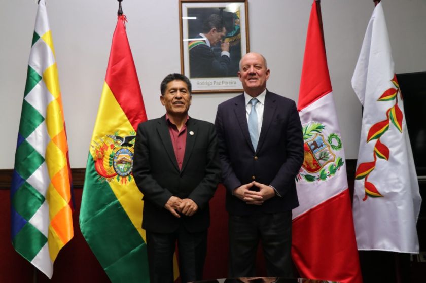 Bolivia y Perú refuerzan agenda laboral conjunta y apuntan a mayor protección social