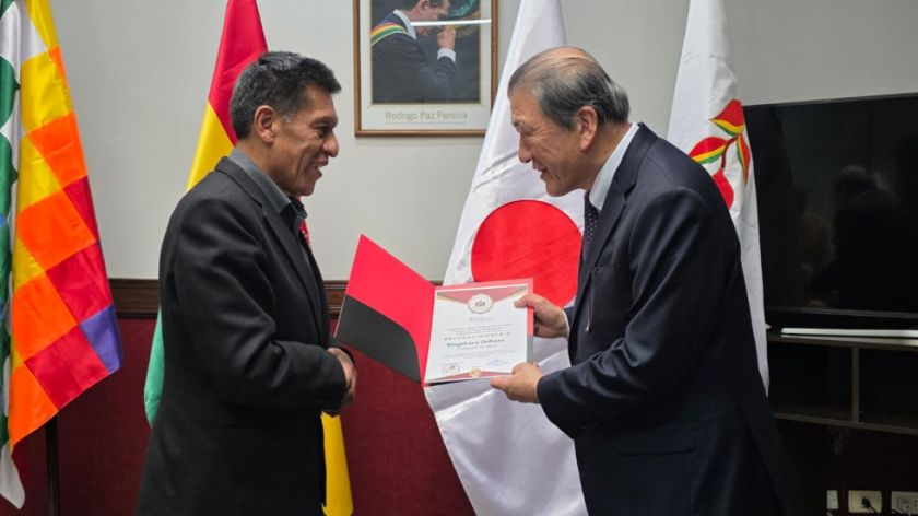Bolivia gestiona plan de capacitación laboral con apoyo de Japón