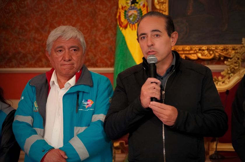 Alcaldía de La Paz: Dockweiler recibe documentación y anuncia inspecciones técnicas 