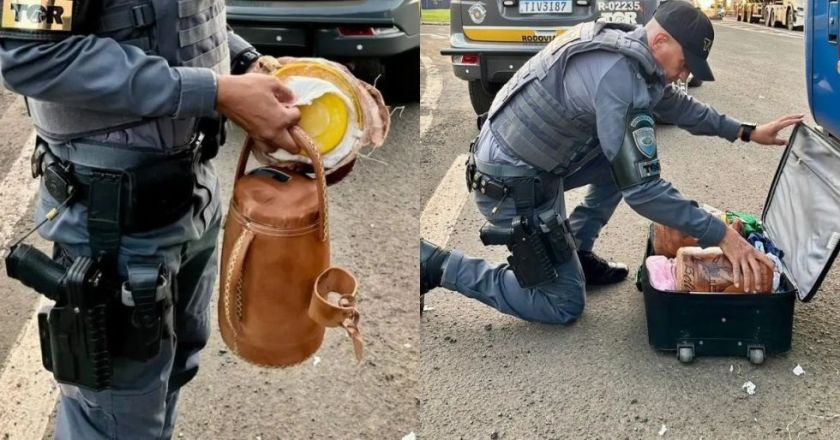 Boliviano es detenido en Brasil con casi dos kilos de cocaína ocultos en termos