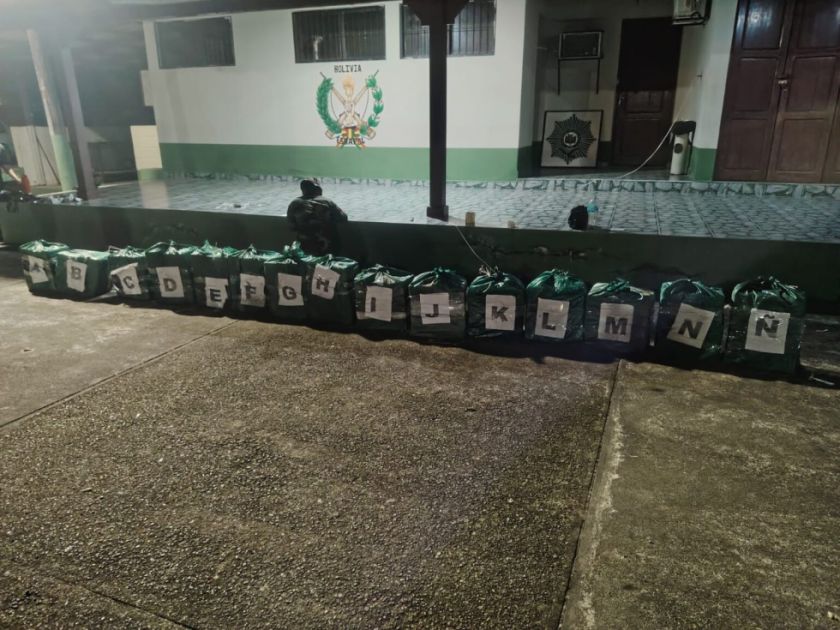 Operativo en Villa Tunari afecta en más de $us 1,2 millones al narco