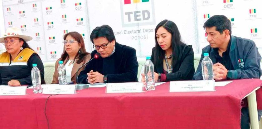 TED entrega credenciales a 317 autoridades electas de Potosí