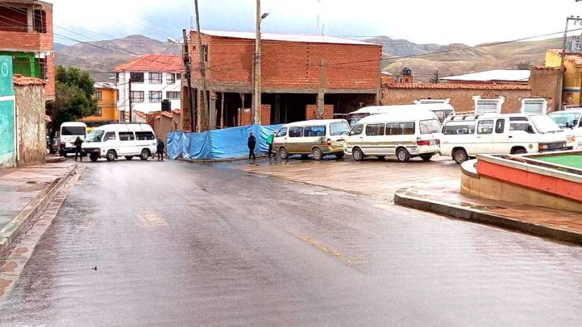 Paro escalonado dispuesto por transporte se acatará en Potosí