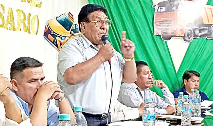 Choferes anuncian paro por “incumplimiento”