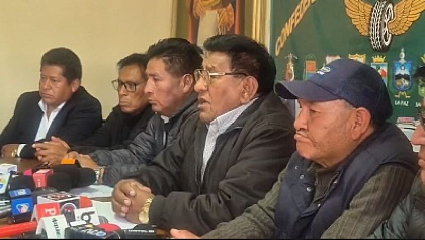 Choferes confirman asistencia a diálogo convocado por el Gobierno este miércoles