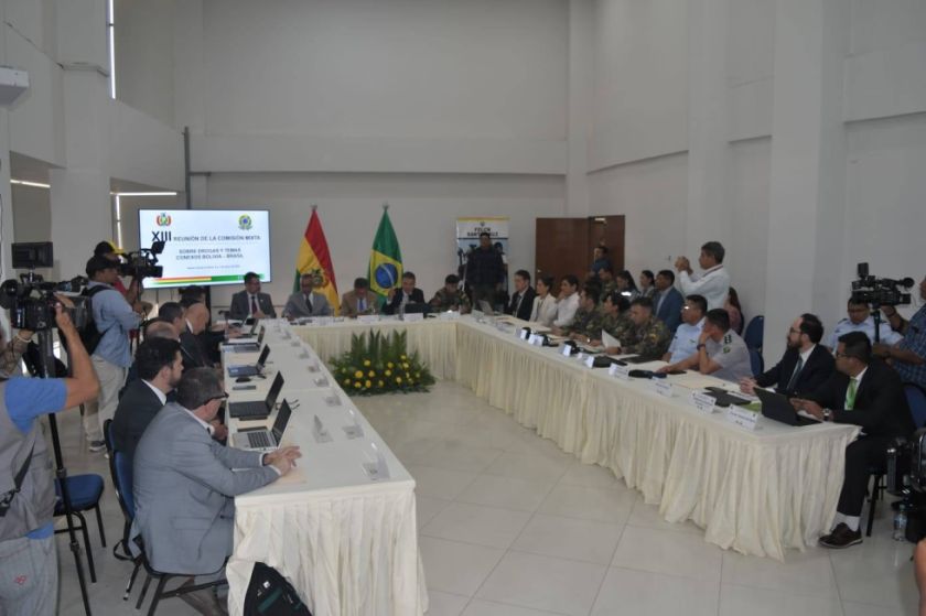 Brasil y Bolivia fijan cinco ejes de acción contra el narcotráfico 