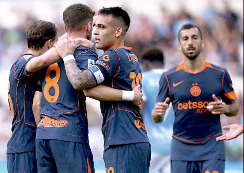 El Inter estrena su título goleando a la Lazio