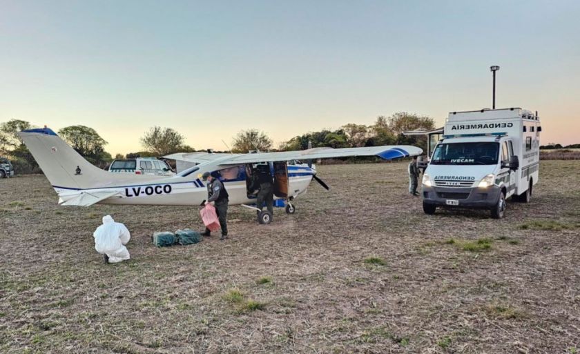 Argentina: Atrapan a piloto y copiloto bolivianos que traficaban substancias