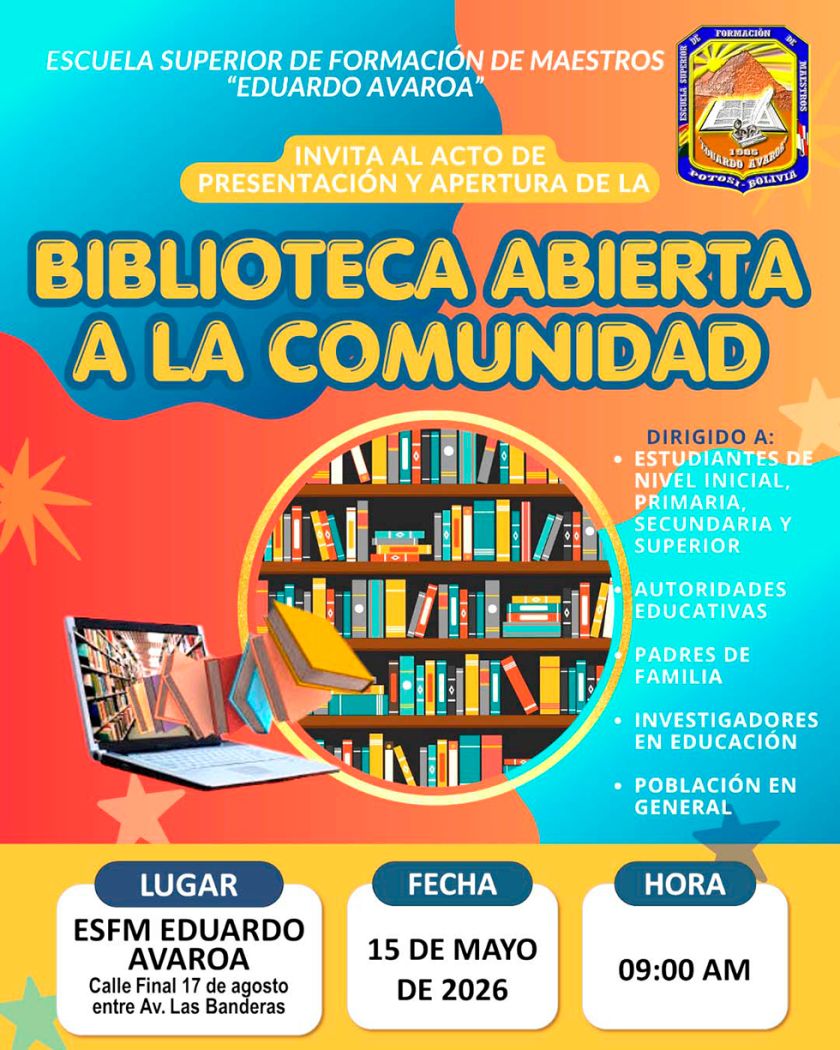 Esfmea abre biblioteca para estudiantes y la población