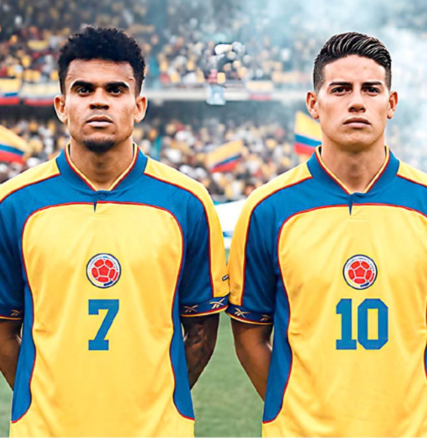 Luis Díaz y James  lideran la prelista  de Colombia