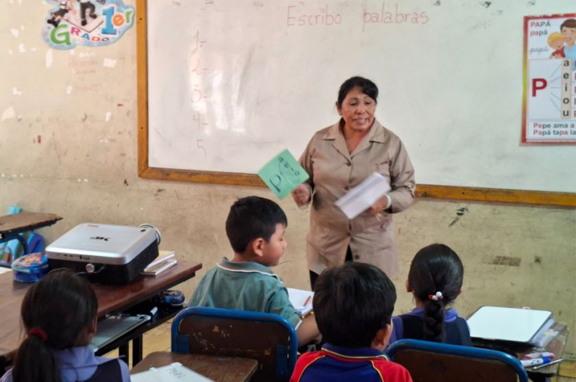 Gobierno aprueba Decreto Supremo 5621 que crea el bono “Gestión de Aula”