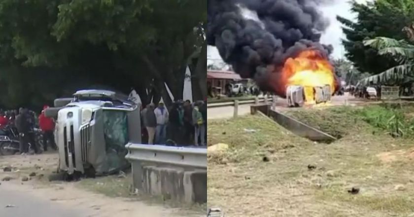 Accidente en Yapacaní deja tres fallecidos