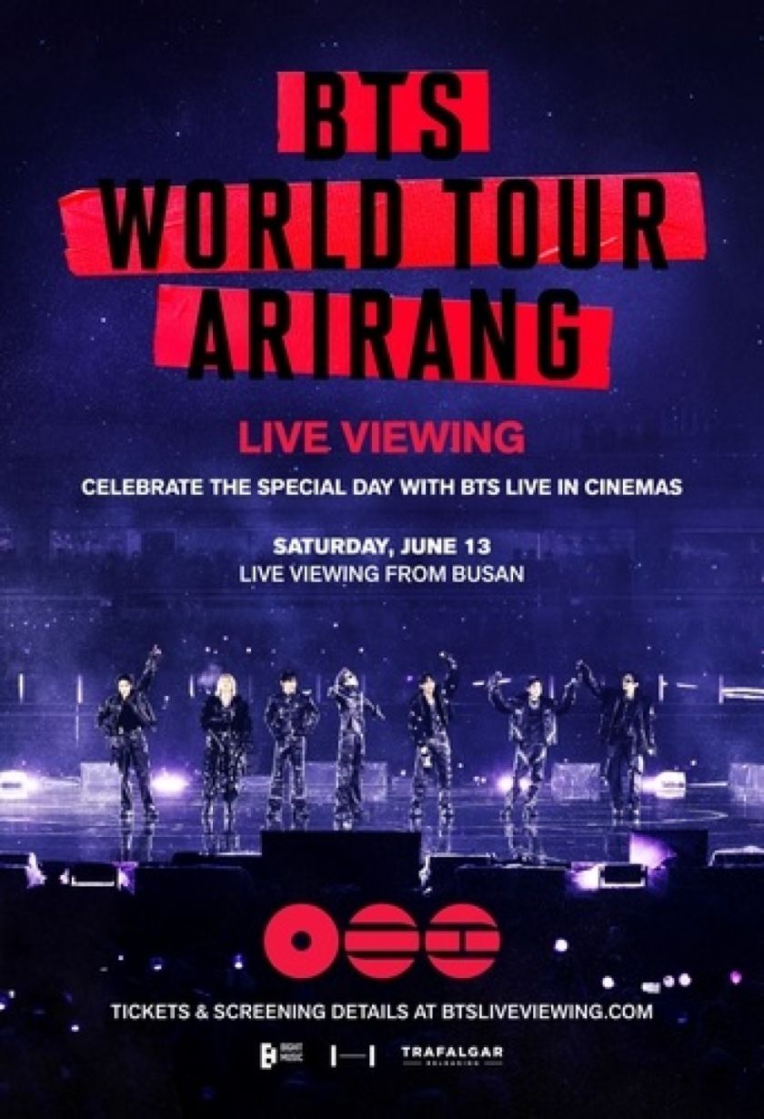 El concierto de BTS en Busan será transmitido en vivo en cines de todo el mundo