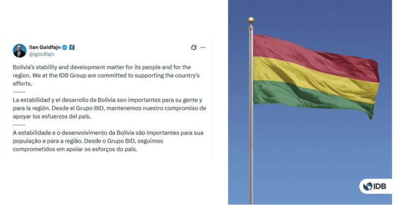 BID reafirma respaldo a Bolivia