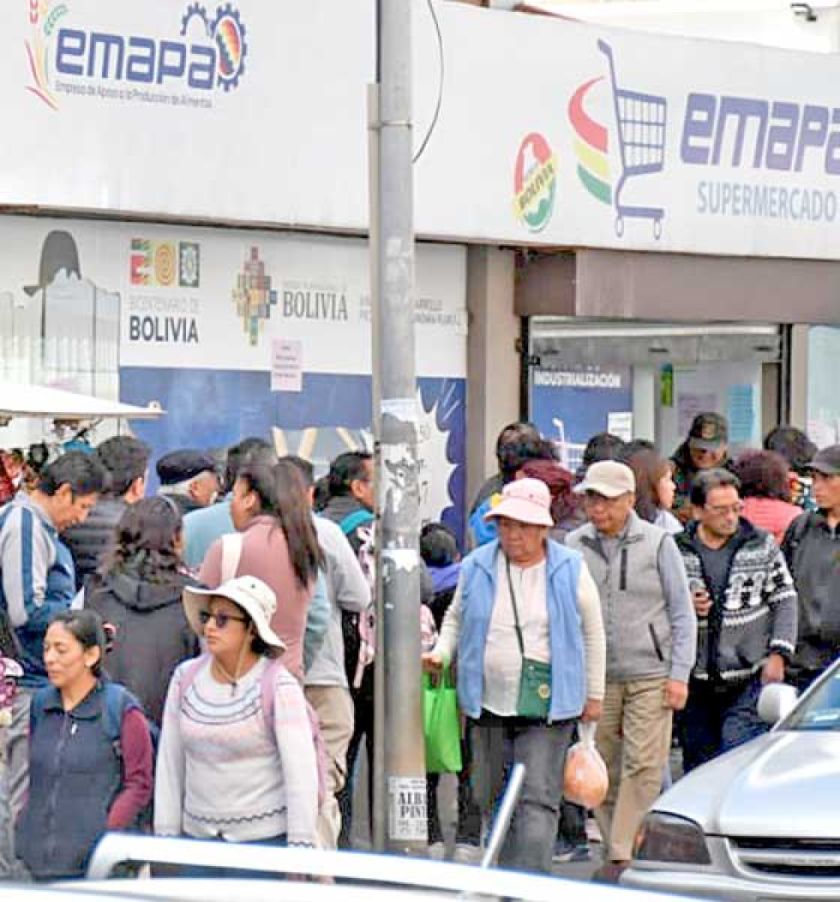 Bolivia cierra el domingo con 55 puntos de bloqueo
