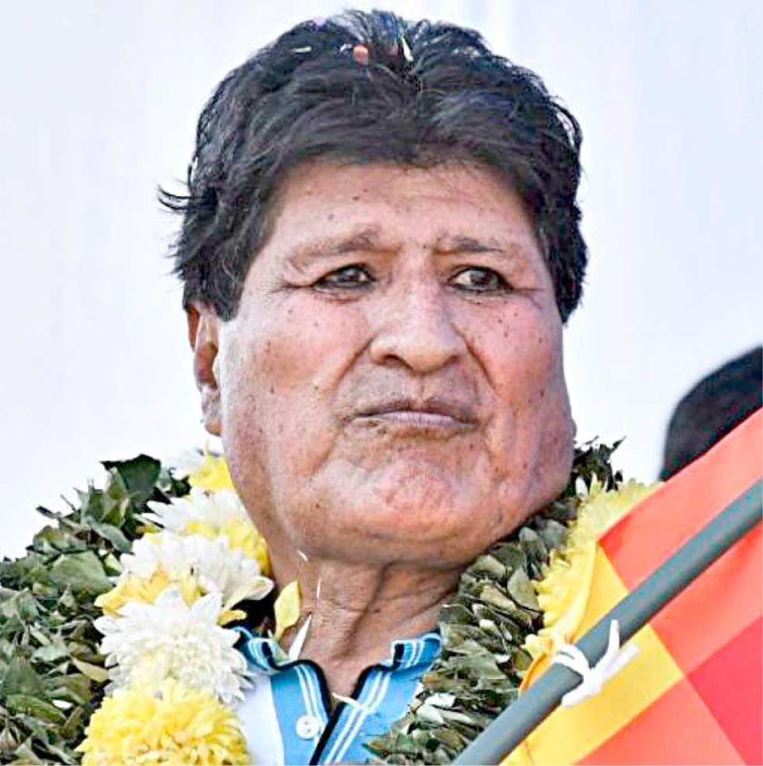 Sugieren apoyo extranjero  para la captura de Morales