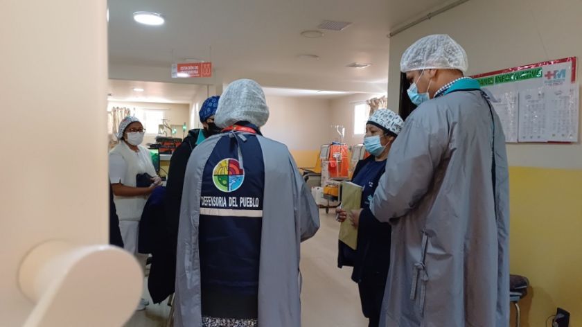 Defensoría verifica desabastecimiento en hospitales y centros de acogida de La Paz 