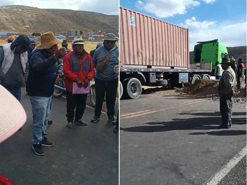 Transportistas logran liberar más de 300 camiones bloqueados en Oruro