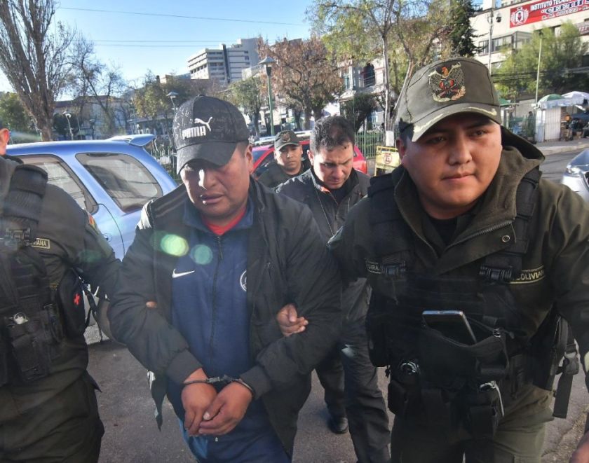 Envían a la cárcel de San Pedro a Justino Apaza