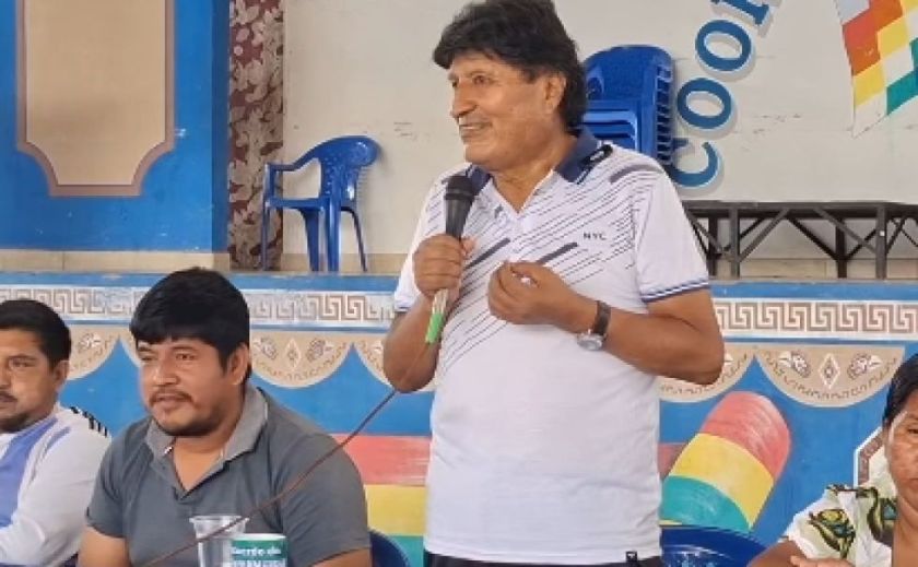 Evo Morales afirma que “le causan risa” los intentos de hacerlo “escapar”