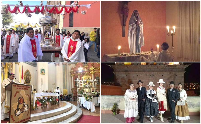 El feriado largo se vivió con celebraciones religiosas y actividades culturales en Potosí