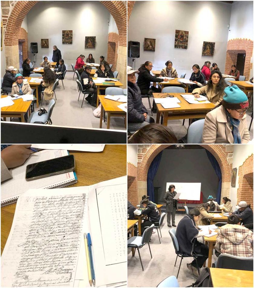 La CNM busca que la  población aprenda a  leer archivos antiguos