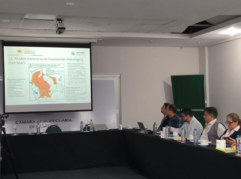 Santa Cruz: Senamhi y CAO coordinan acciones ante pronóstico de sequía