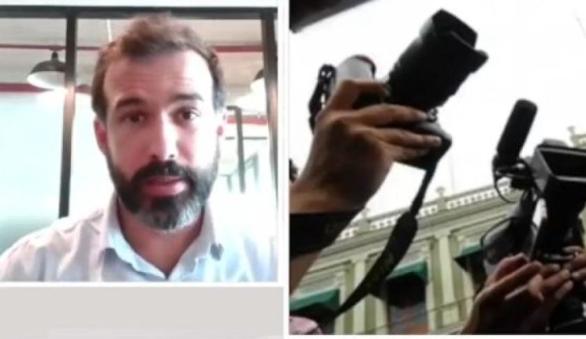 Reporteros Sin Fronteras compromete seguir apoyando a periodistas en conflicto en Bolivia